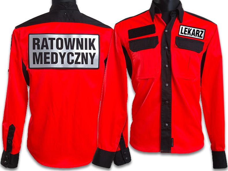 

Koszula taktyczna Ratownik Medyczny Lekarz Prm