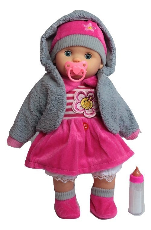 КУКЛА-МЛАДЕНЕЦ, ГОВОРЯЩИЙ И ТАНЦУЮЩИЙ РЕЗИНОВЫЕ РУЧКИ