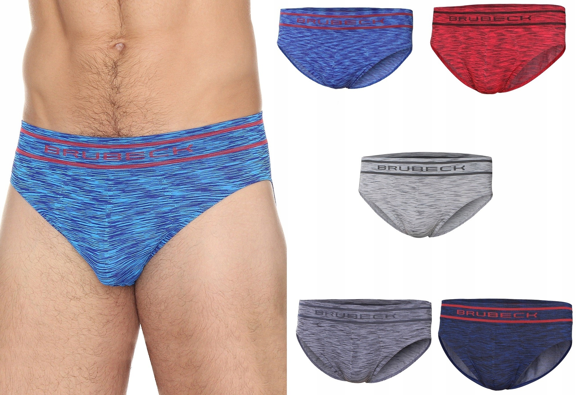 

Slipy Męskie Fusion Brubeck BE10090 XL 5 szt 5pak