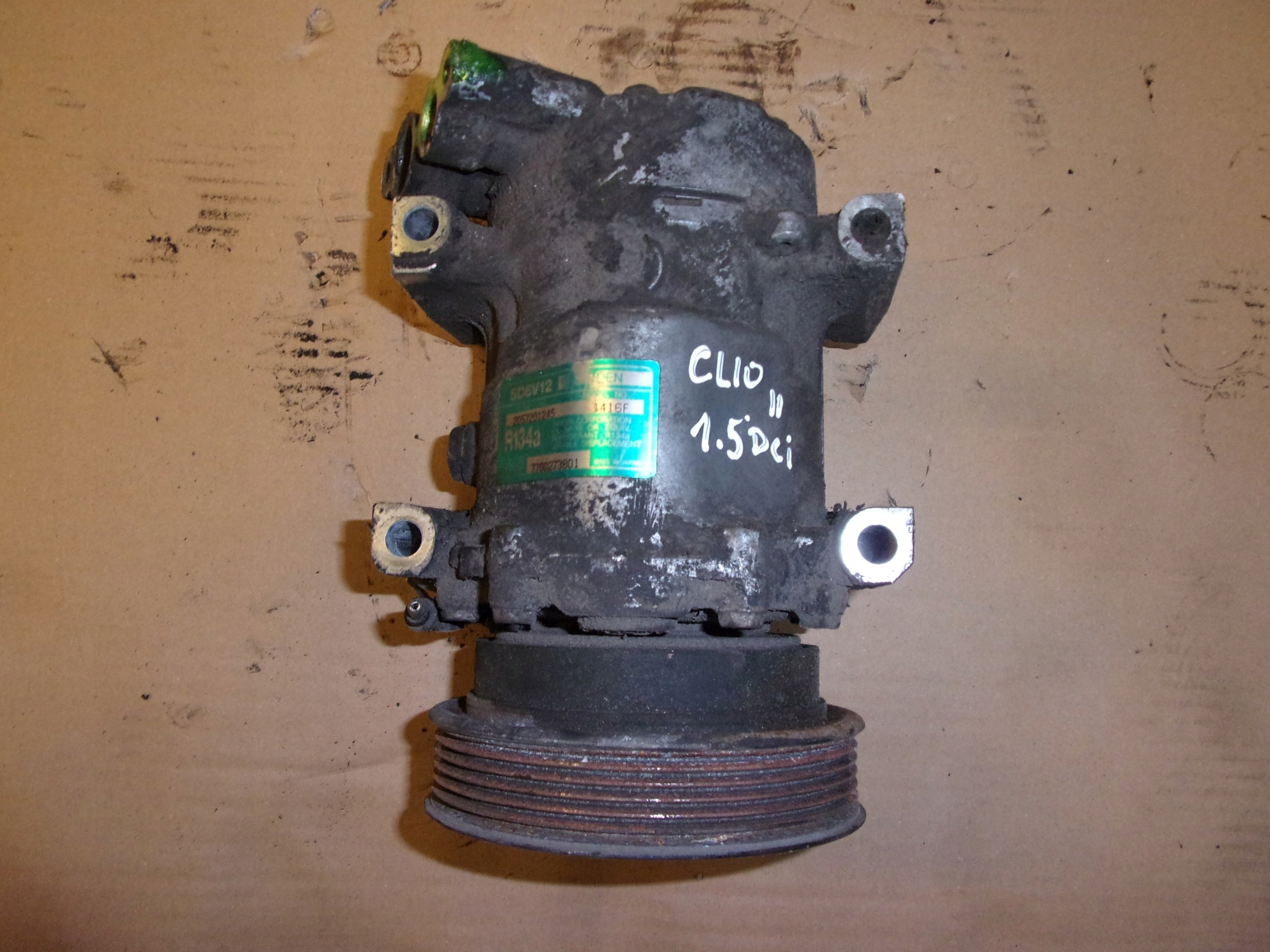 КОМПРЕСОР КОМПРЕСОР CLIO II РЕСТАЙЛІНГ 1.5 DCI 7700273801