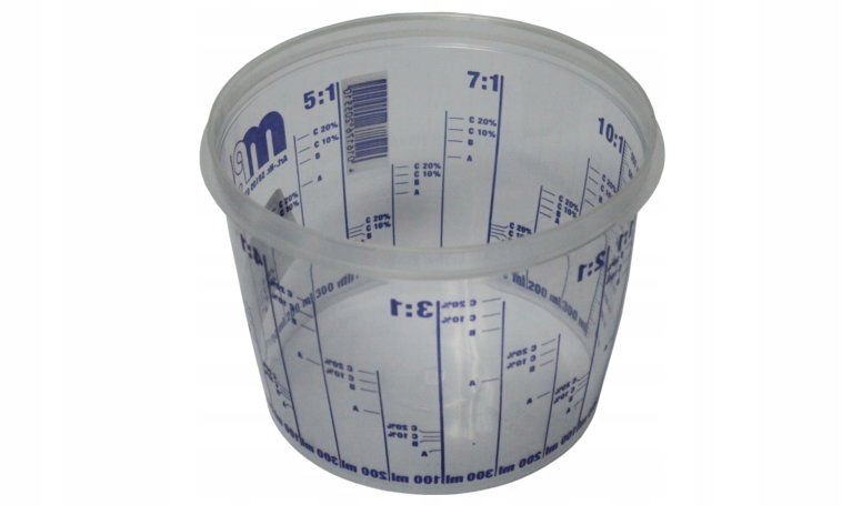

Kubek lakierniczy z podziałką do mieszania 550ml