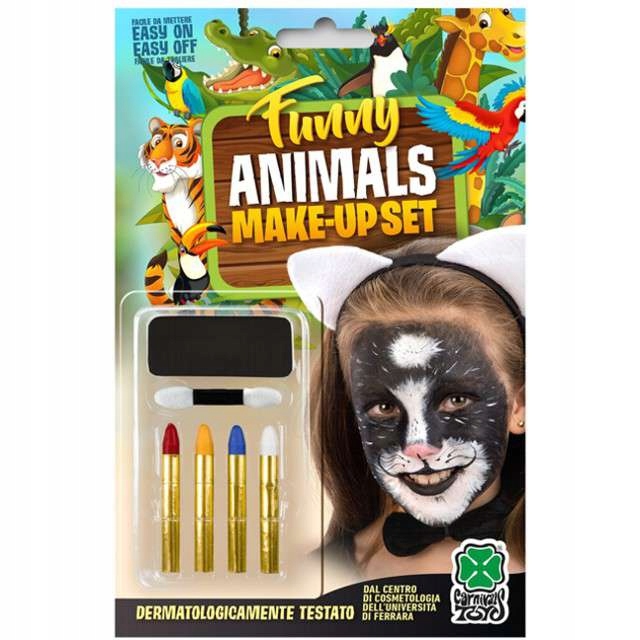 

zestaw do charakteryzacji Kot makijaż Bal kredki