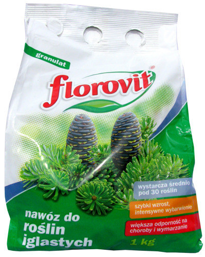 FLOROVIT IGLAK 1KG - Nawóz do Iglaków Tui Modrzew
