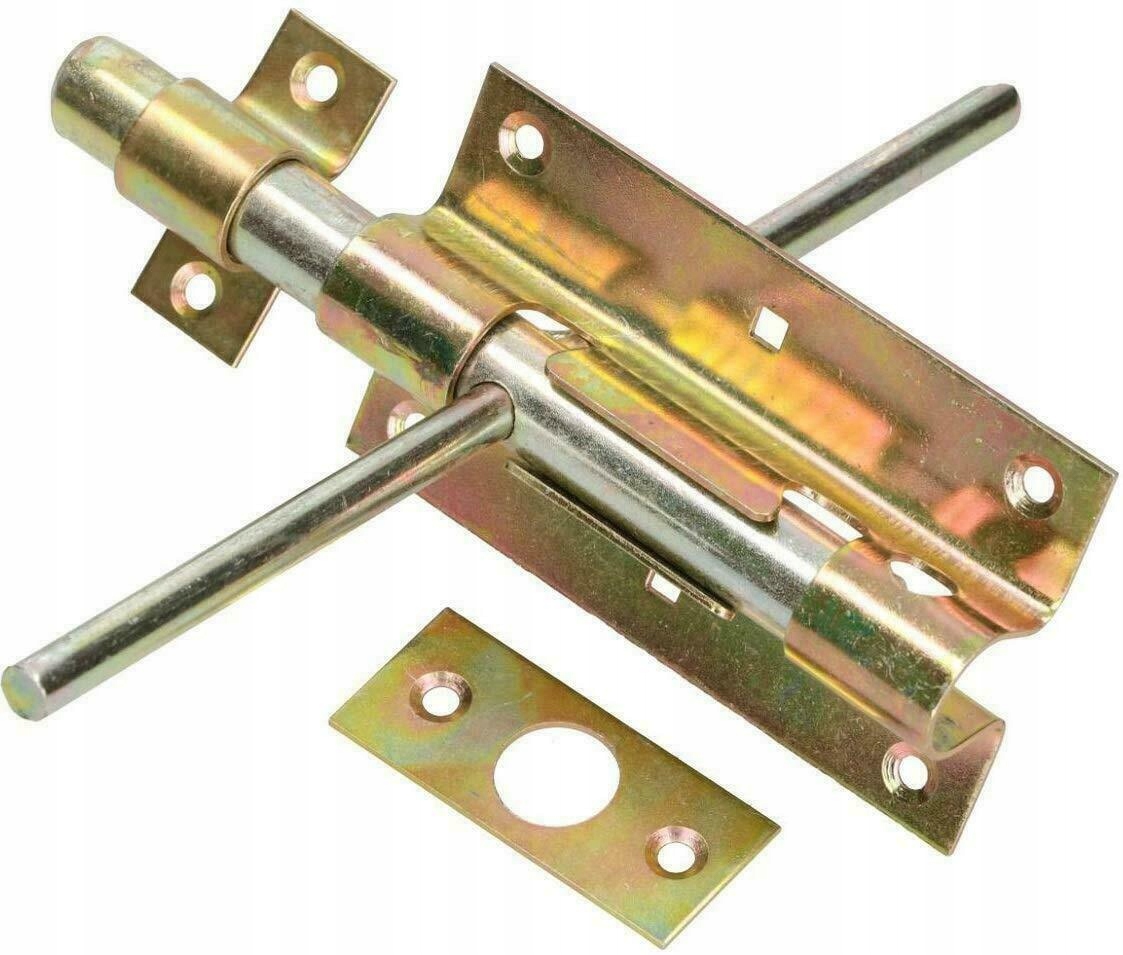 ZASUWA ZASUWKA DWUSTRONNA DO FURTKI DRZWI OCYNK