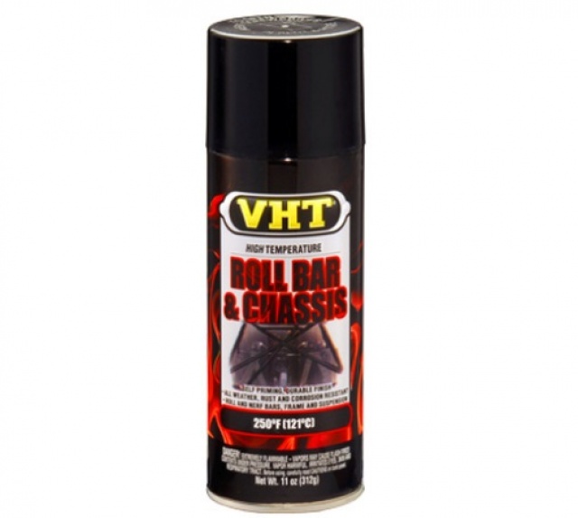 VHT ЛАК ДЛЯ РАМИ І ШАСІ SP670 ЧОРНИЙ ГЛЯНЕЦЬ