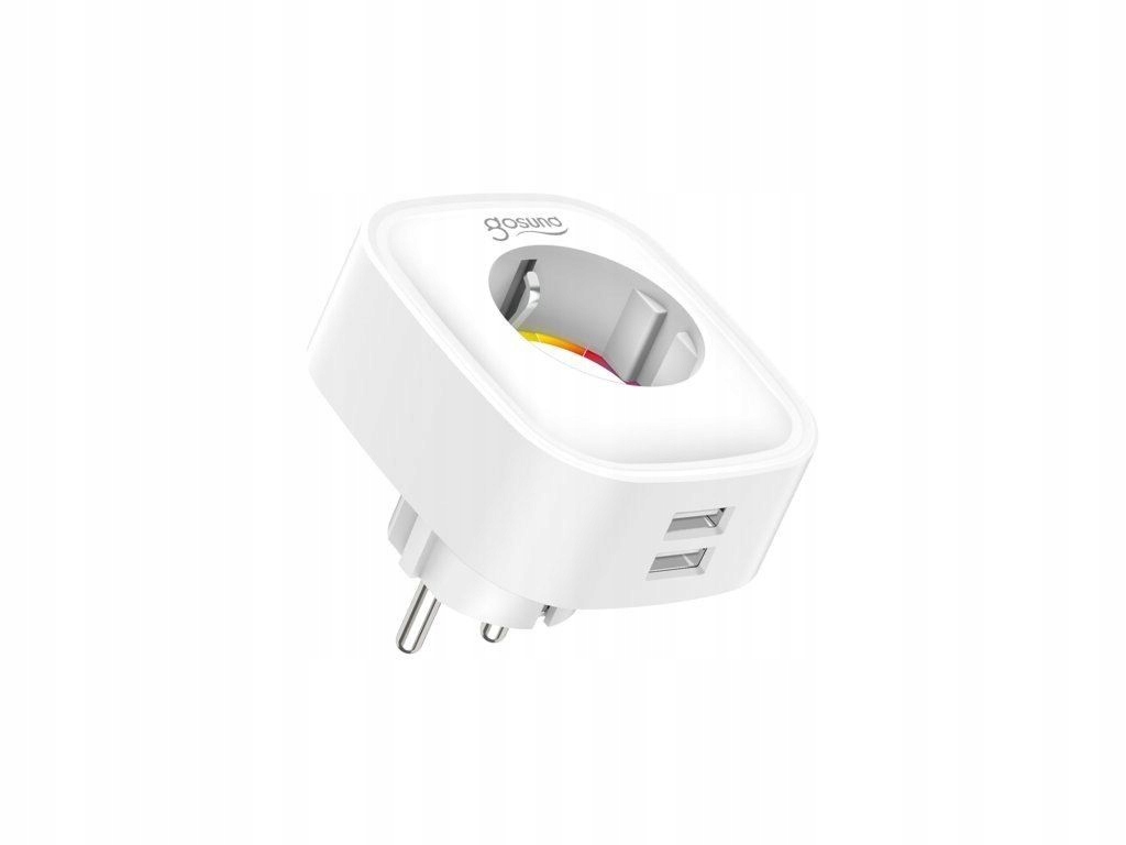 

Inteligentne Gniazdko Wifi Gosund SP112 2XUSB 2.1A