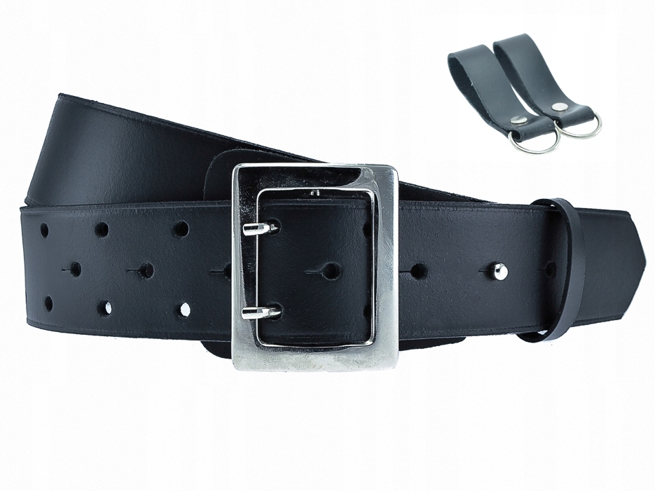 

Pasek oficerski Skórzany Pas Mundurowy S (115cm)