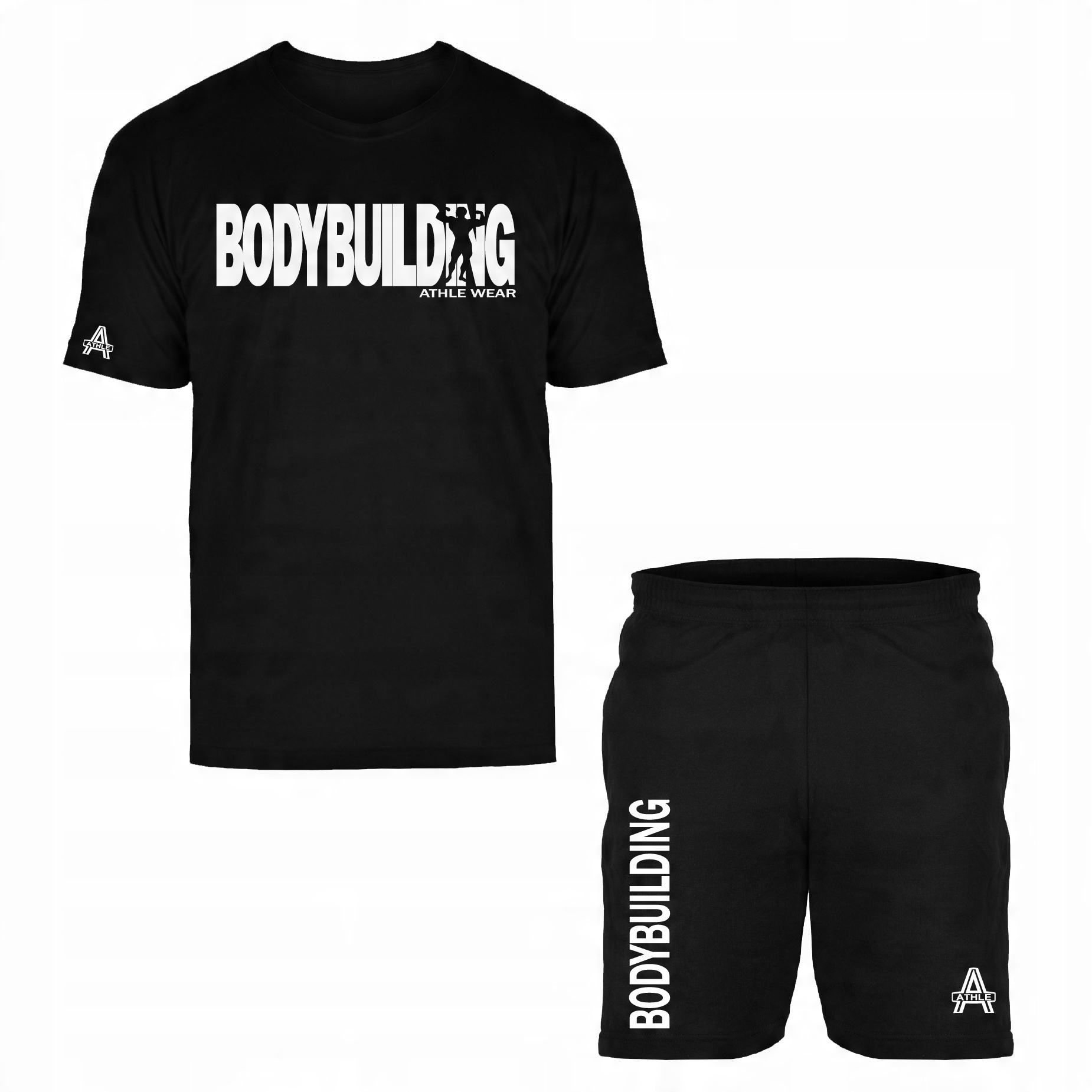 

Zestaw Koszulka I Spodenki Bodybuilding Siłownia