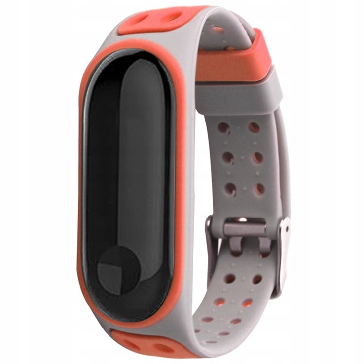 

Xiaomi BAND3 opaska Szaro-pomarańczowa double