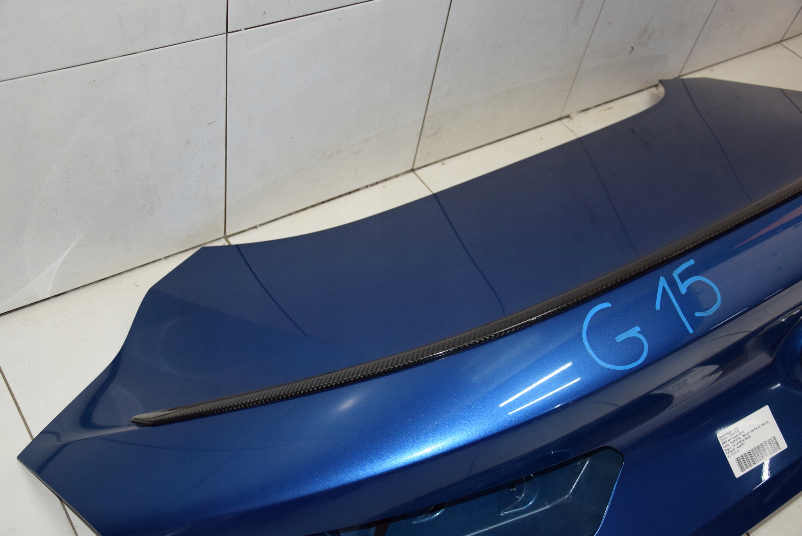 KLAPA TYŁ TYLNA BMW 8 G15 C1A CARBON LOTKA Producent części BMW OE