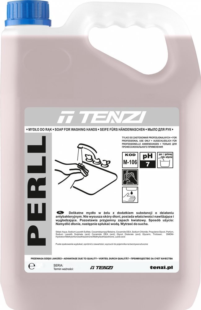 TENZI PERLL 5 L MYDŁO W PŁYNIE DO RĄK