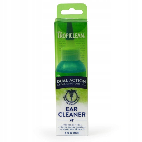

Tropiclean Dual Action Ear Cleaner 118 ml