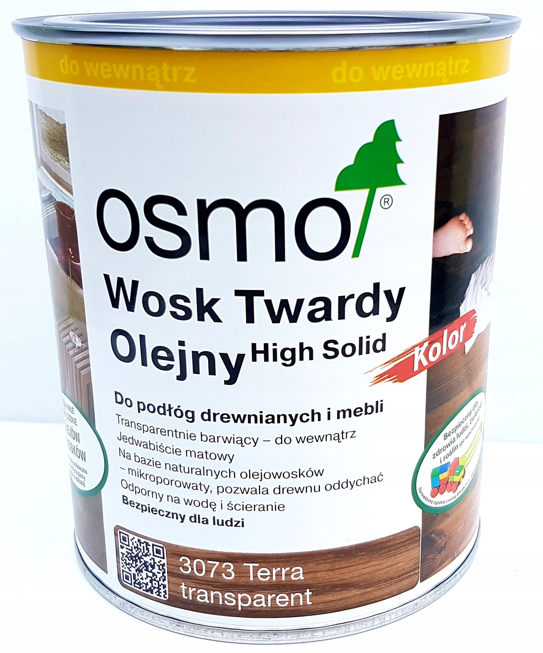 Osmo 3073 Wosk Twardy Olejny Kolor 2,5l Terra