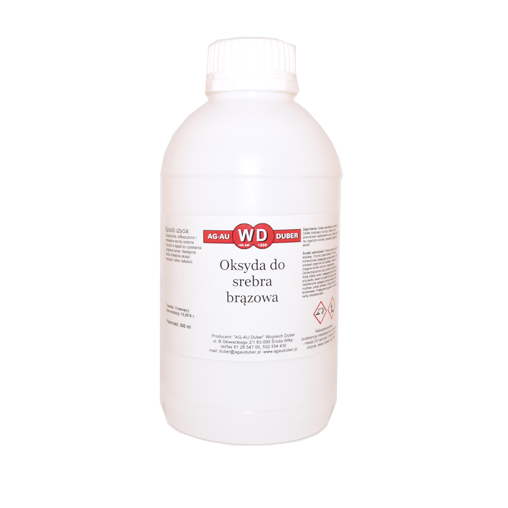 

Oksyda do srebra brązowa 500 ml