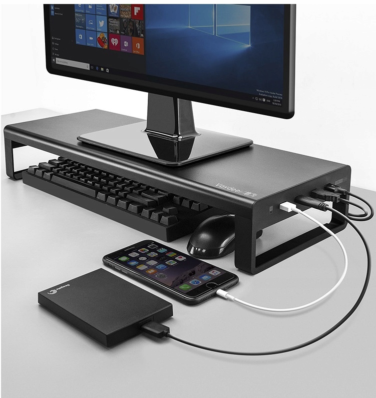 PODSTAWA MONITORA Vaydeer STAND POWER 4xUSB 3.0 PS Kod producenta 200122