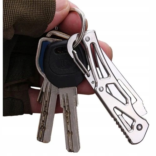 NÓŻ SKŁADANY KIESZONKOWY ESTETYCZNY KOLORY CHROM Marka bez marki