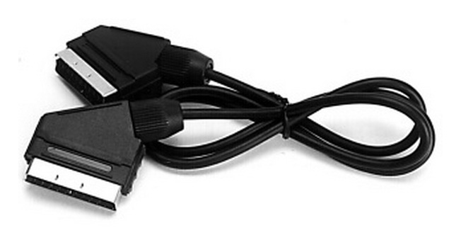 KABEL PRZEWÓD EURO - EURO SCART 21PIN TV 1,5m