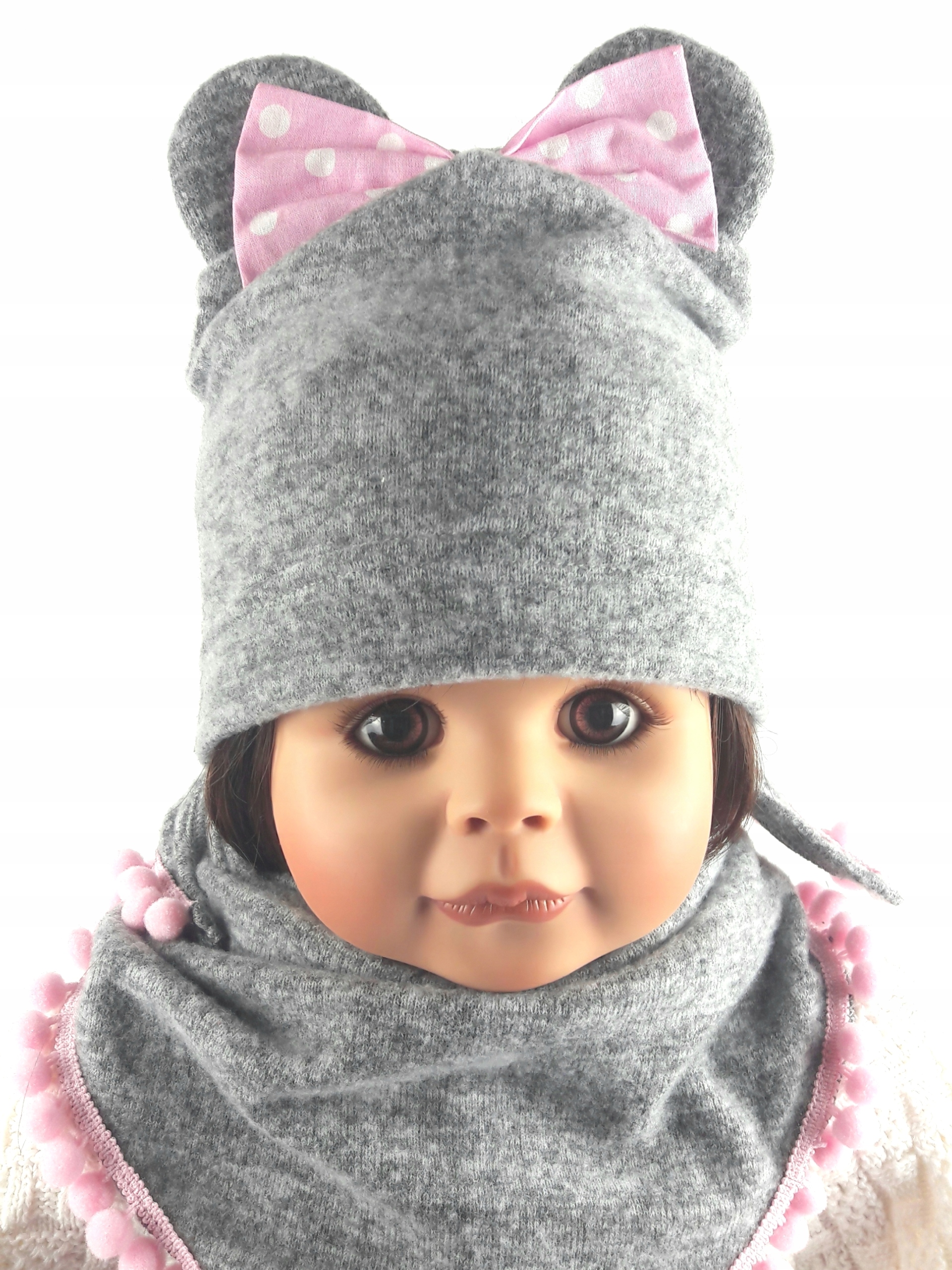 

Polski Kpl Czapka Myszka Miki Chustka 0-10LAT 9KOL