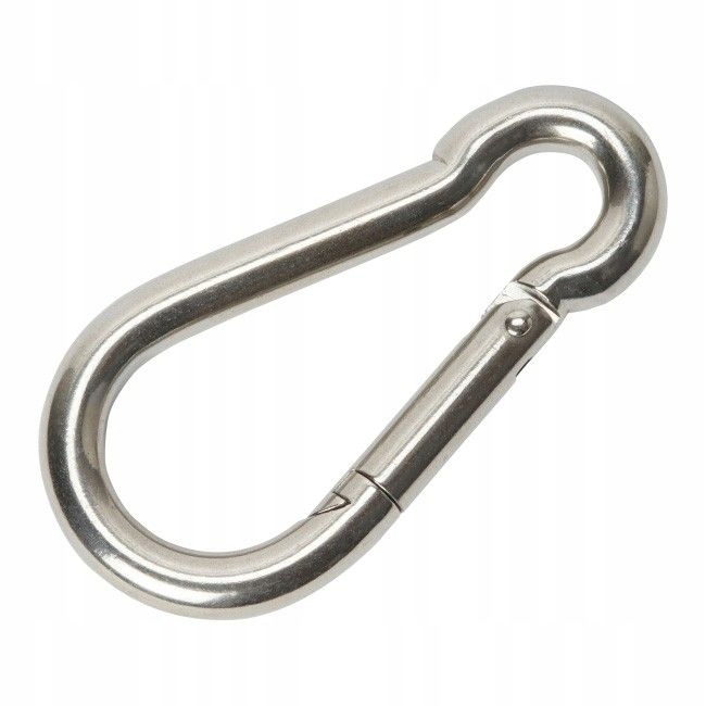 Karabińczyk ocynkowany, 80 x 8 mm., Kerbl