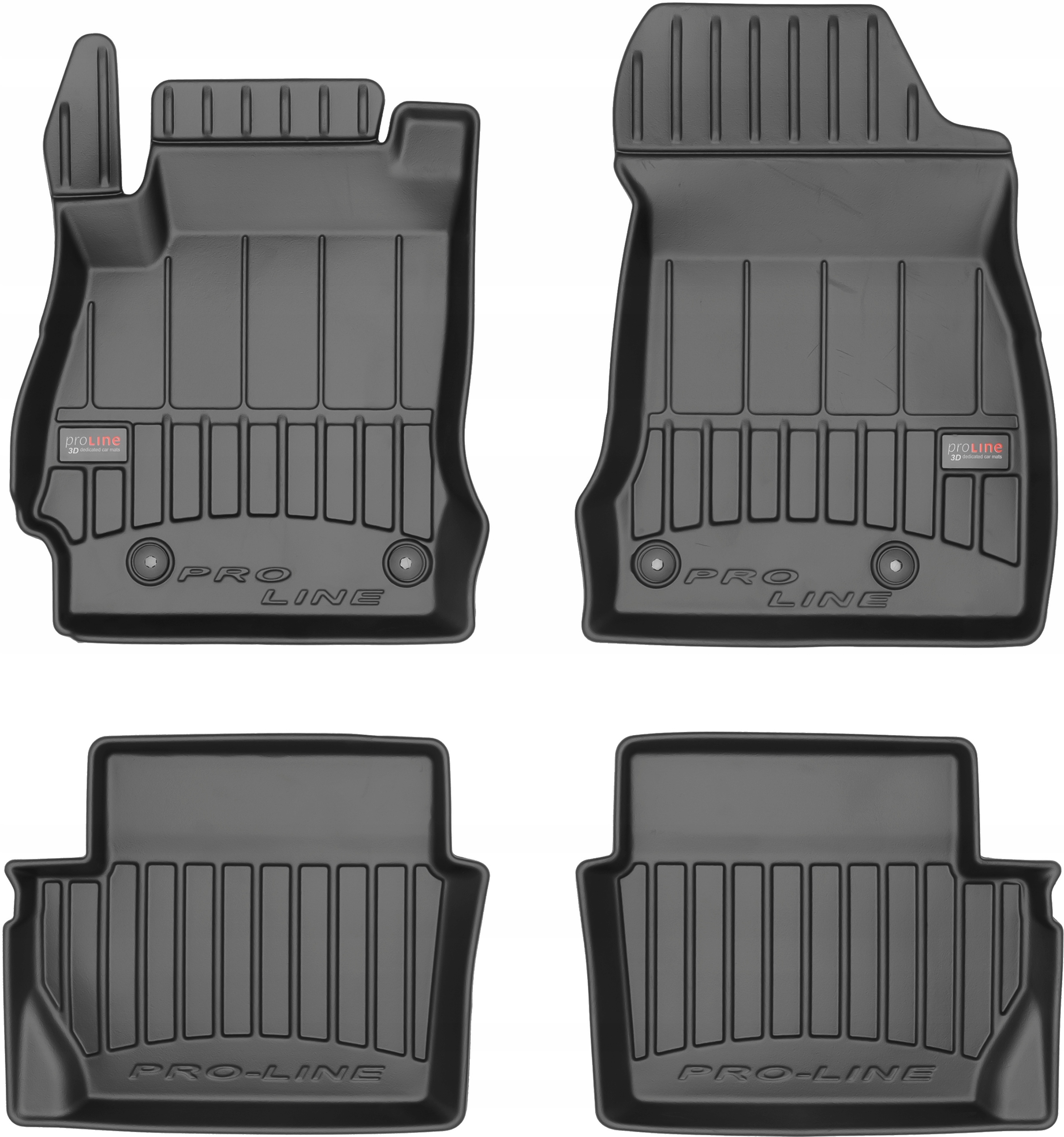 Koberce Frogum gumové 4 ks