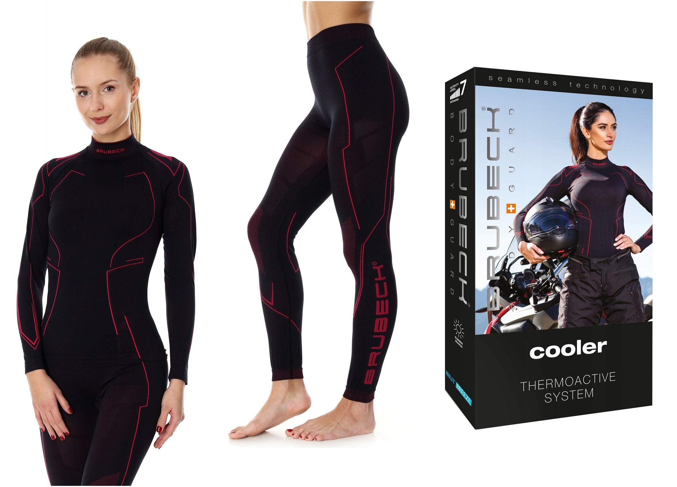 

Motocyklowa Bielizna Termoaktywna Zestaw Cooler XL