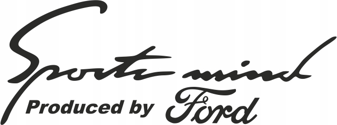 

Sport Mind Ford 2 naklejki 40 x 15 cm
