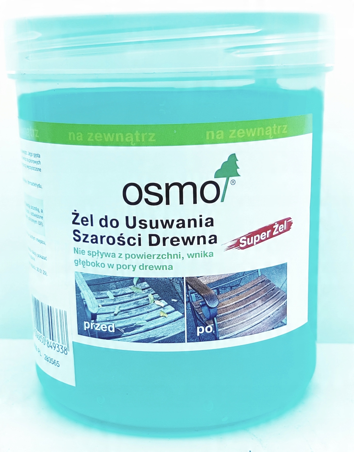 

Osmo 6609 Żel do Usuw Szarości Drewna 0,5lx3= 1,5l