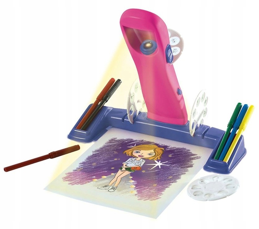 Projektor do Rysowania Ubiory Studio Mody PINK 24H Płeć Dziewczynki