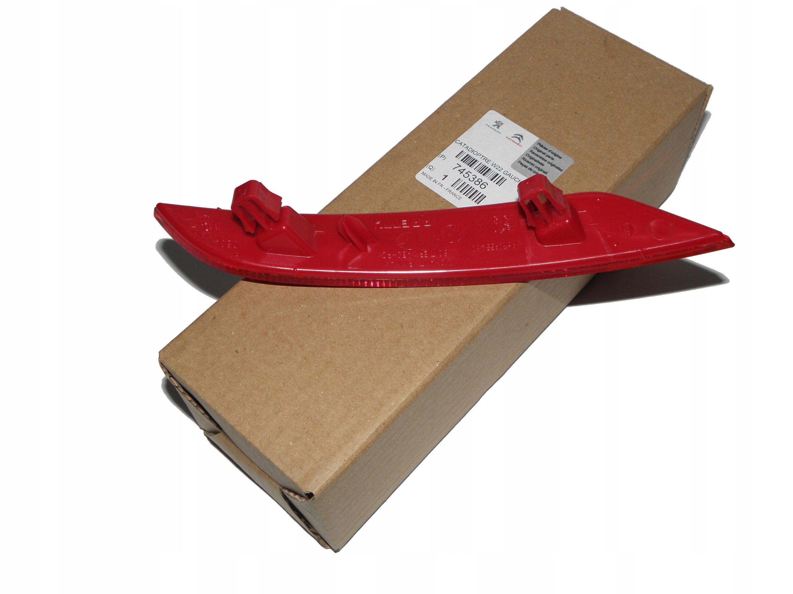 745386 - Отражатель бампера PEUGEOT 508 10-14 универсал левый задний