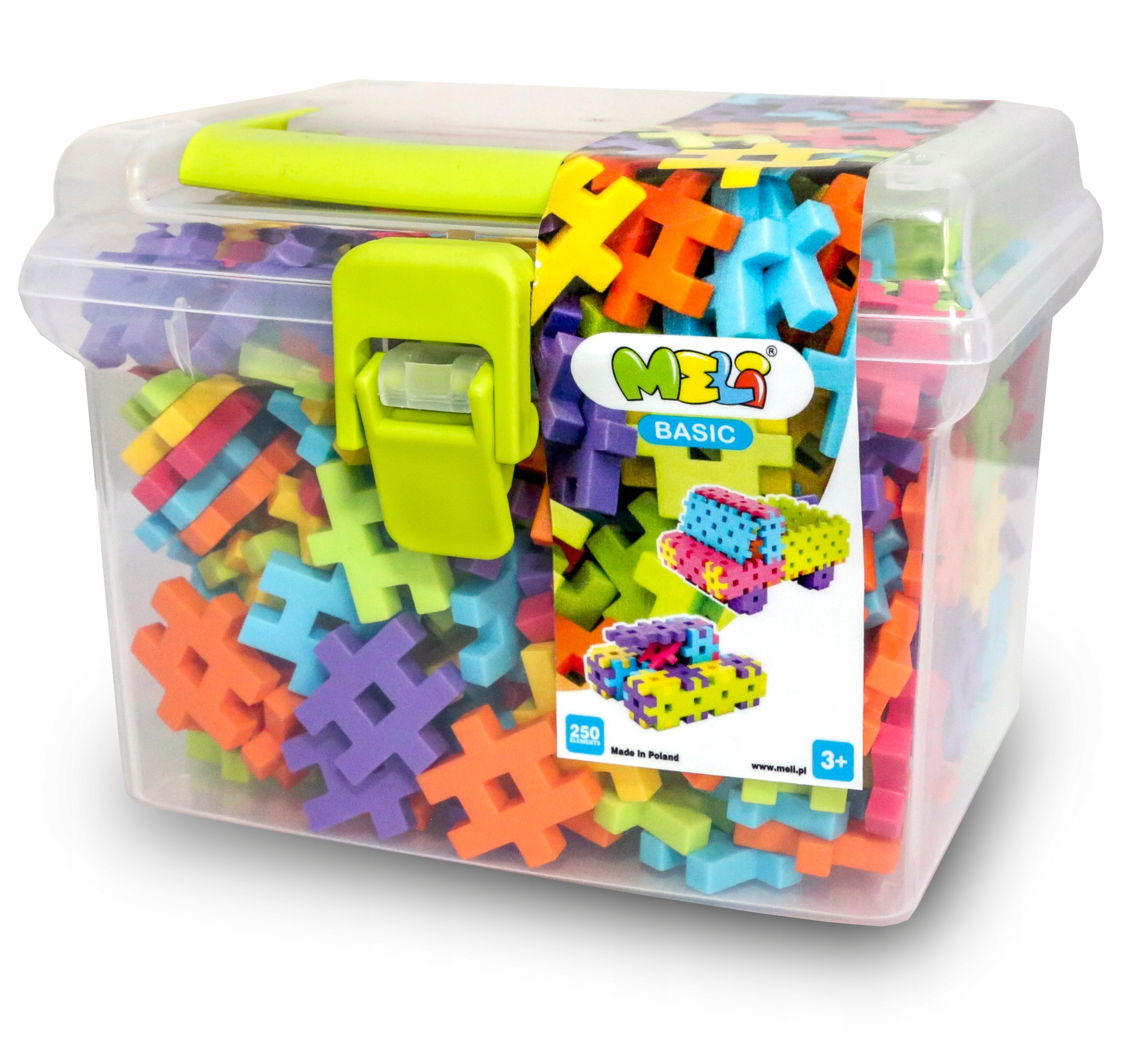 

Klocki konstrukcyjne Meli Basic Travel Box 250