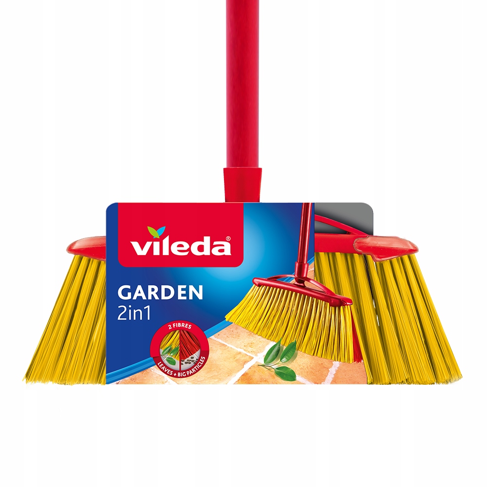 

Vileda szczotka miotła zewnętrzna 2 w 1+ drążek