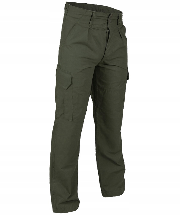 

Spodnie Wojskowe Bojówki Combat Rip-stop Olive M