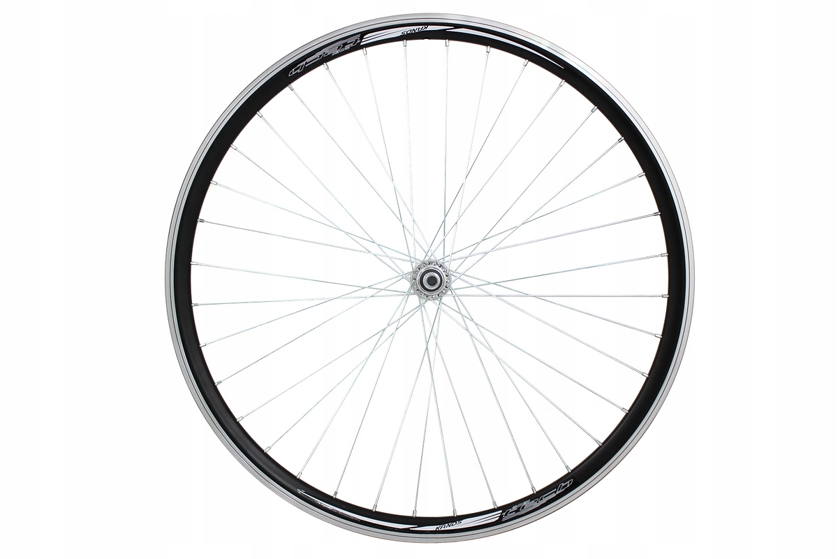 KOŁO ROWEROWE PRZÓD 28 KANDS TECH19 CAŁE ALUMINIOWE STOŻEK BRAKE C.S. KP807