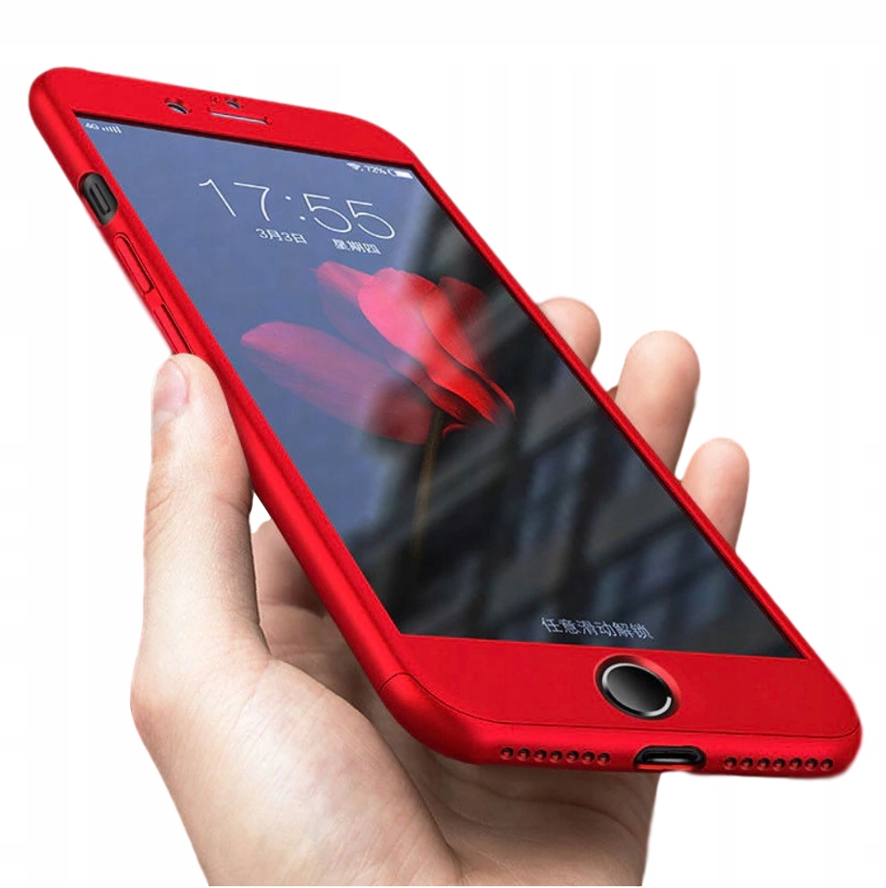 Etui 360 Silky Case do iPhone SE 2020 + SZKŁO