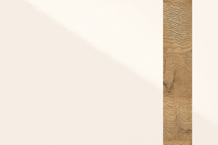 WITRYNA WYSOKA 60 ART REGAŁ ZE SZKŁAEM Kolekcja ART