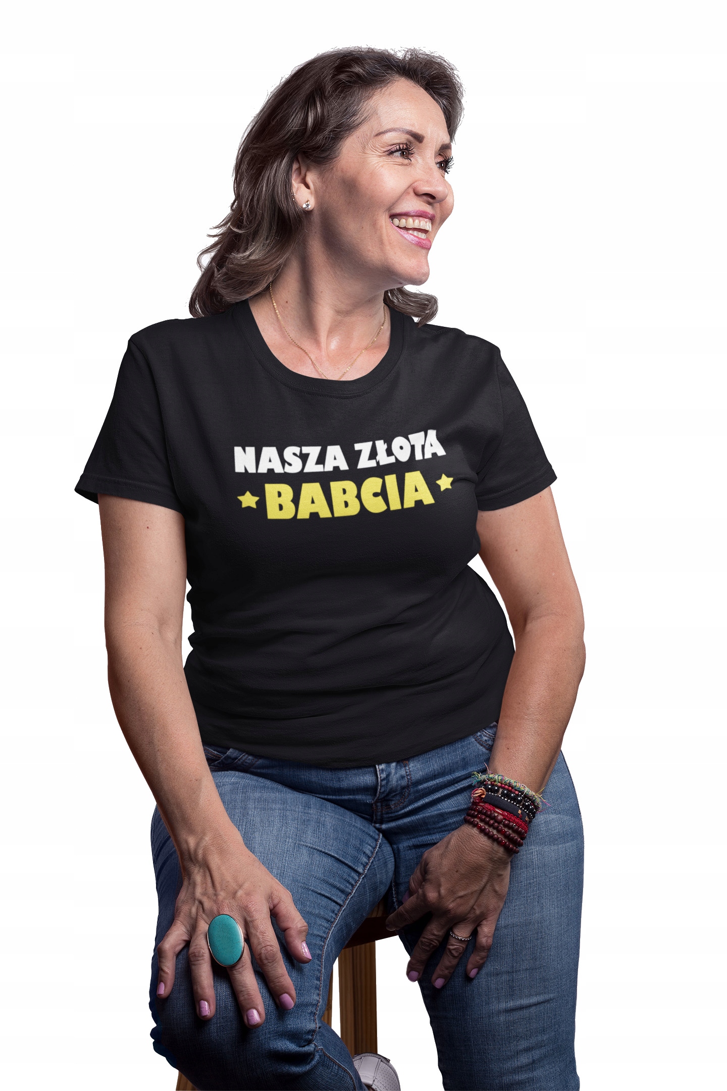 

Koszulka Na Prezent Dzień Babci Złota Babcia Hit