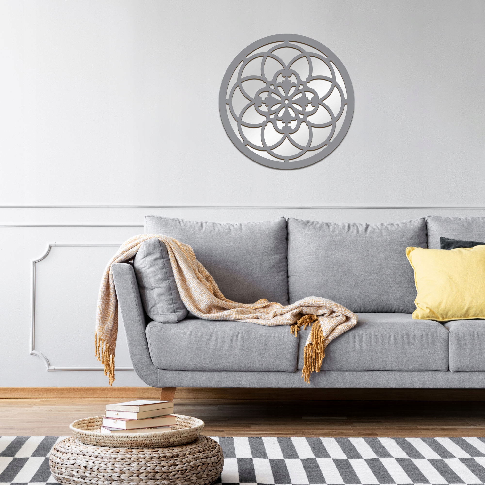 Lustro Ścienne TOSKANIA 60cm Marka Missing Decor