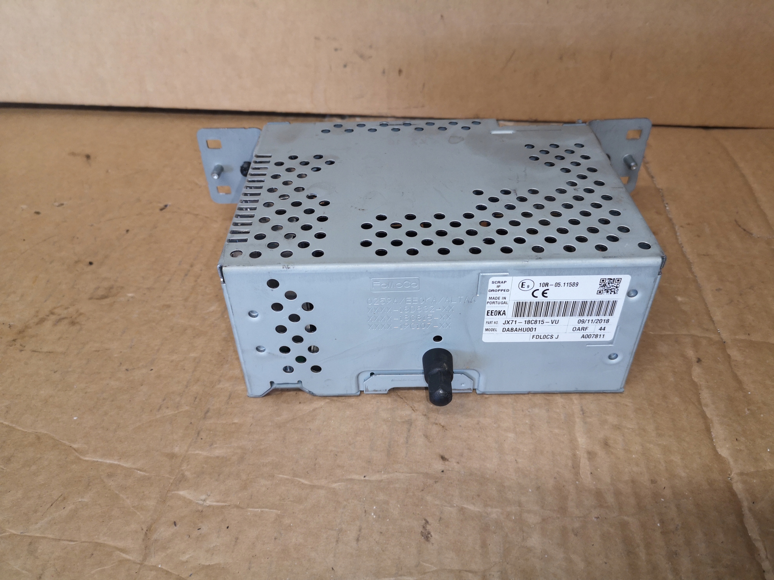 FORD FOCUS MK4 RADIO AUDIO DAB Numer katalogowy części JX71-18C815-VU