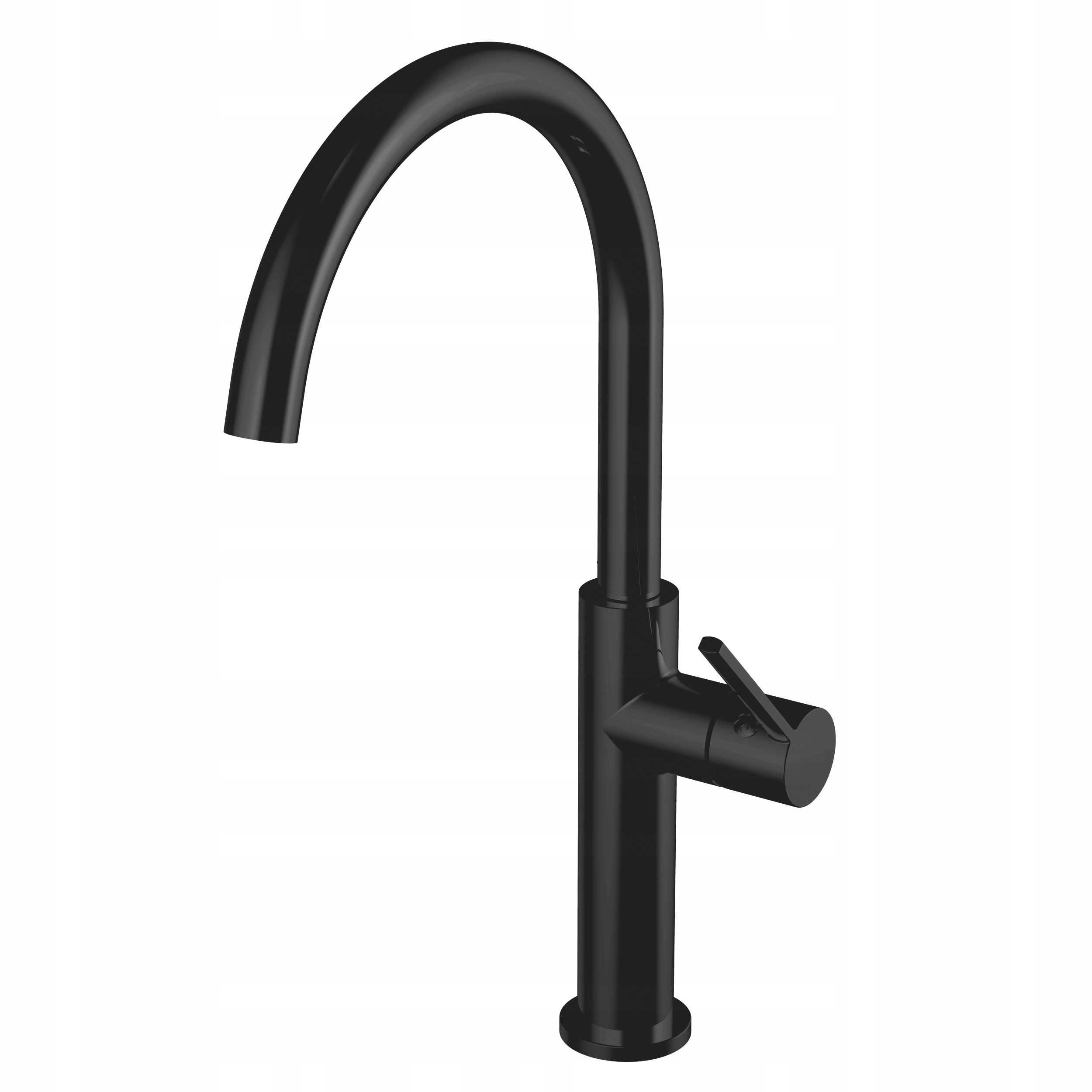 Stojanková umývadlová batéria Omnires Tula, farba čierna