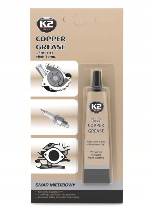 K2 COPPER GREASE SMAR MIEDZIOWY