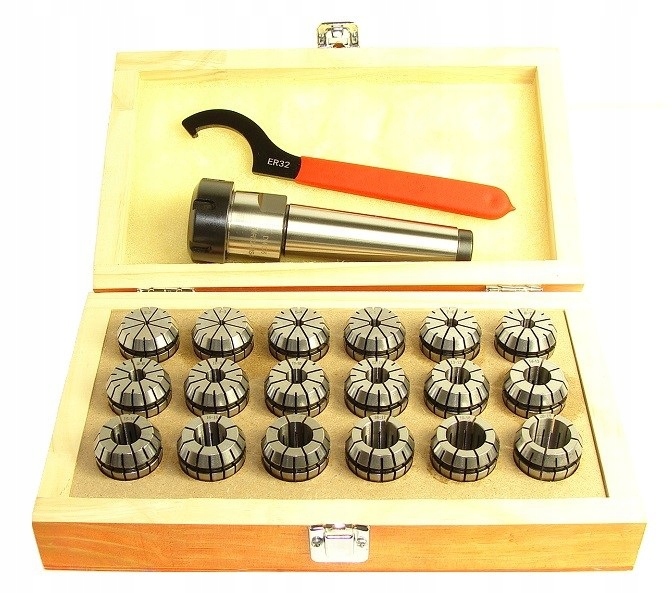 

Tulejka zaciskowa 18szt 2 20mm Oprawka ER32 MK4