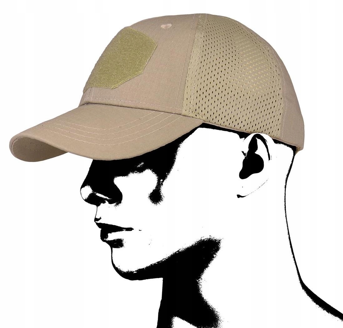 

Camo Wojskowa Czapka Baseball Mesh Piaskowa