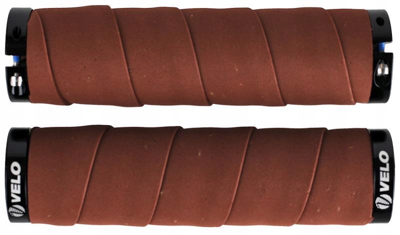 

Chwyty Velo Prox VLG-852 129mm Gel Brąz Skręcane