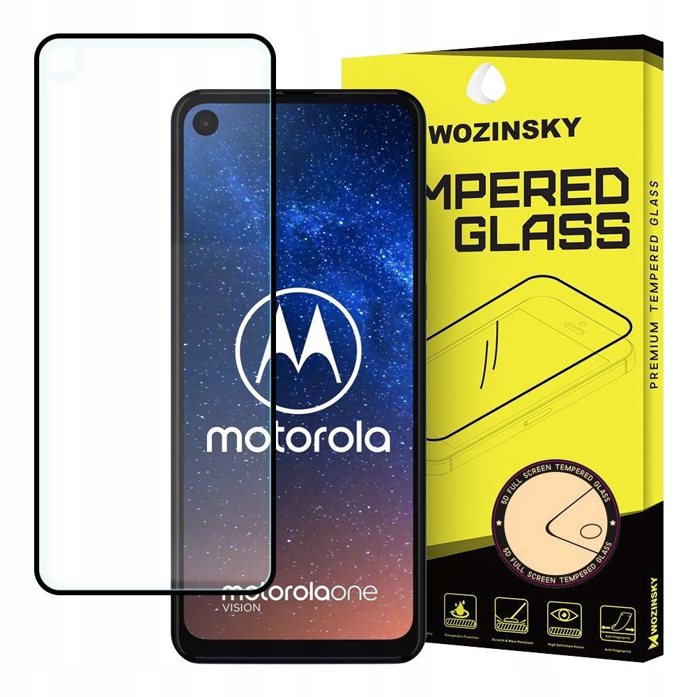 

Szkło 5D Full Glue Na ekran do Motorola One Action