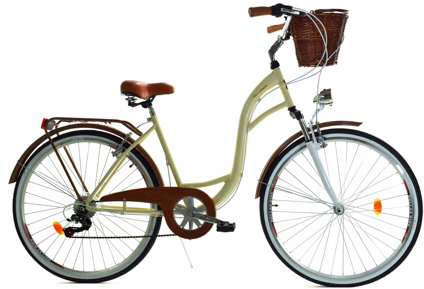 Rower miejski damski Dallas 26 Aluminiowy biegi
