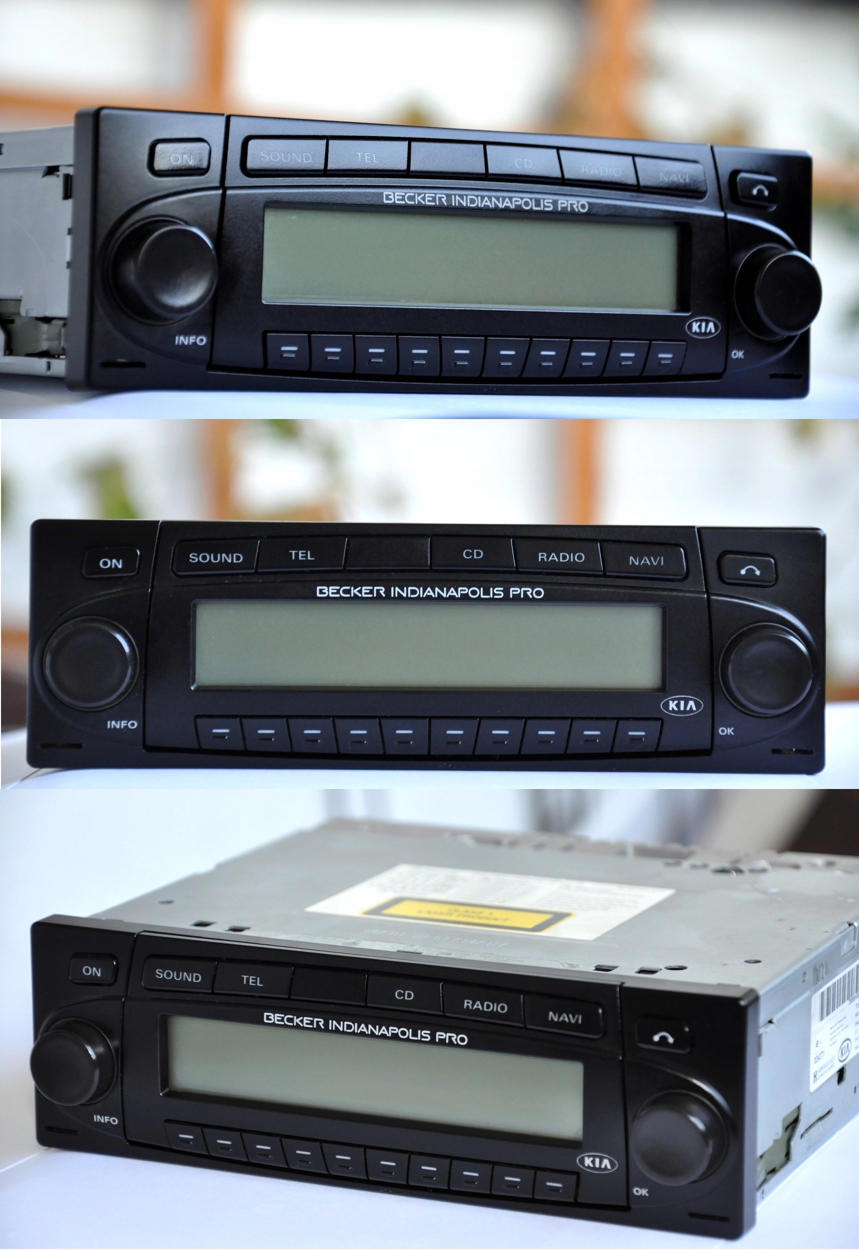 RADIO SAMOCHODOWE BECKER INDIANAPOLIS PRO FM MP3 Marka BECKER