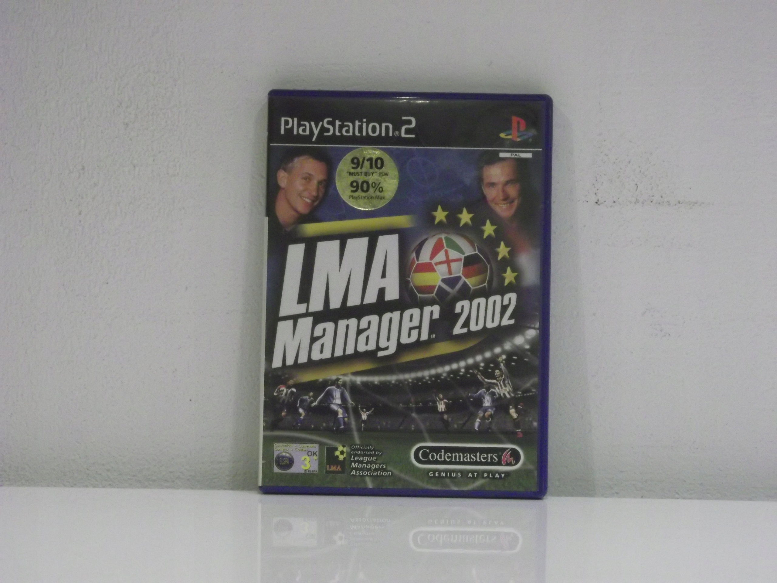 LMA MANAGER 2002 PS2 Platforma Sony PlayStation 2 (PS2)