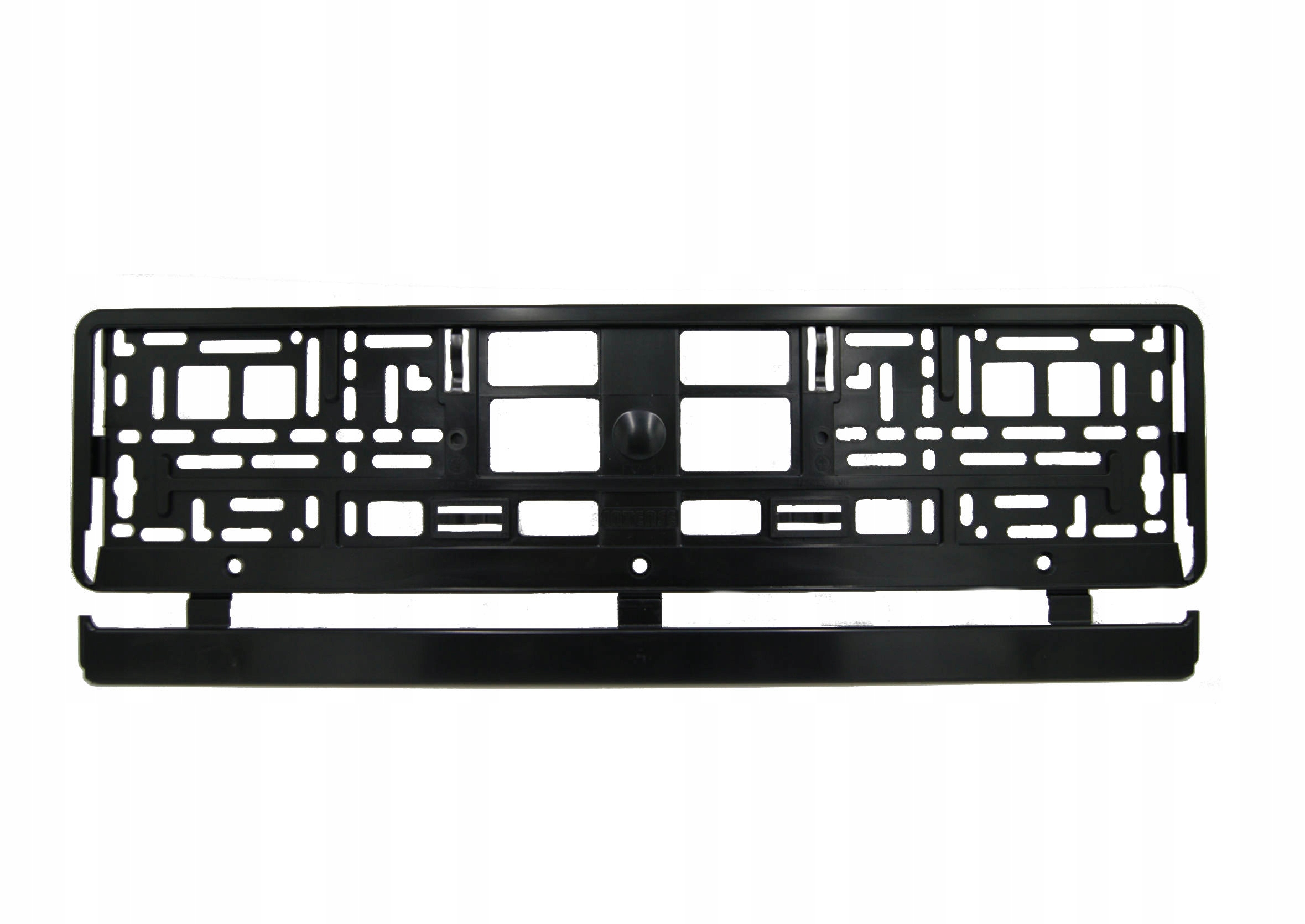 RAMKA CZARNA POD TABLICĘ REJESTRACYJNĄ RAMKI