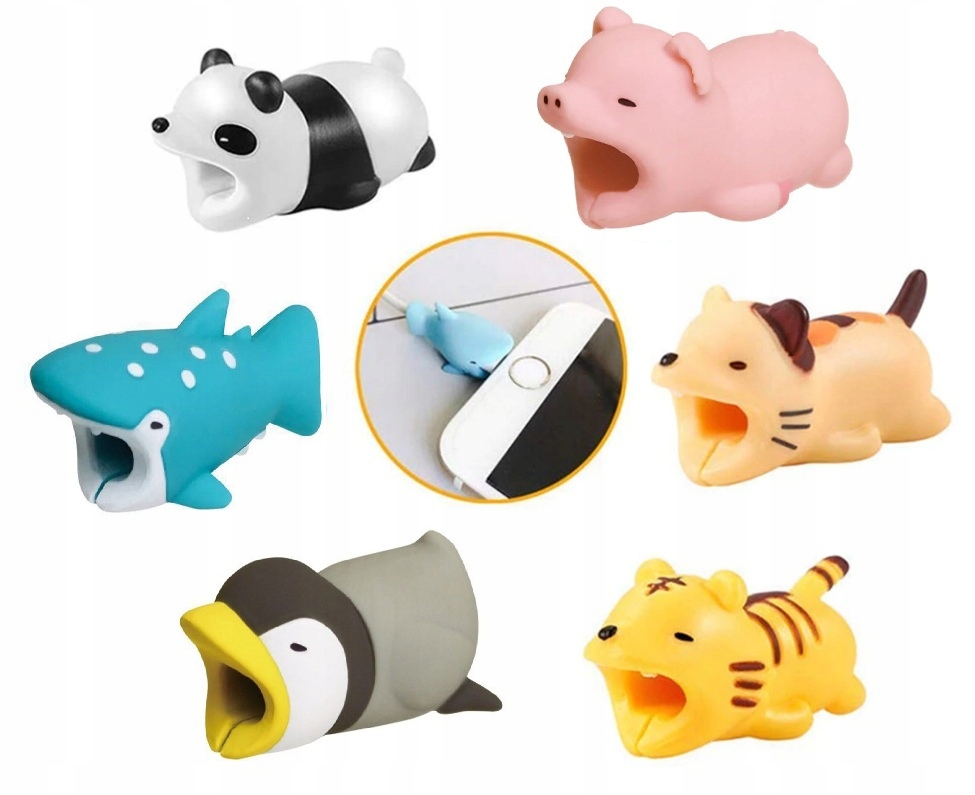 OSŁONKA NA KABEL iPHONE APPLE LIGHTNING REKIN Długość przewodu 0.01 m