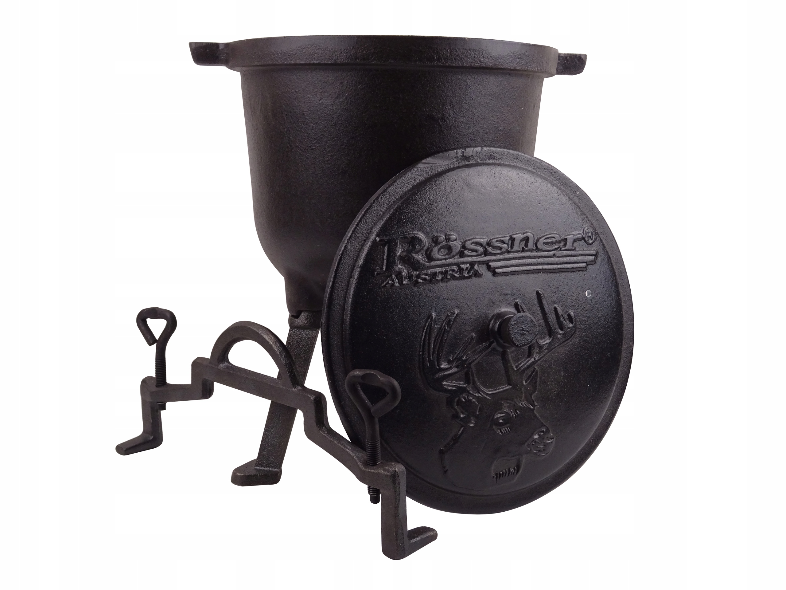 MOCNY KOCIOŁEK ŻELIWNY STOJĄCY Rossner 8L Rodzaj stojący